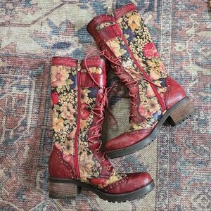 L'Artiste Kisha Cork Boots Spring Step